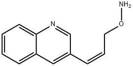 Quinoline, 3-[(1Z)-3-(aminooxy)-1-propenyl]- (9CI) 结构式