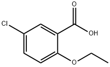 5-氯-2-乙氧基苯甲酸 结构式