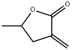 Α-亚甲基-Γ-戊内酯(含稳定剂氢醌) 结构式