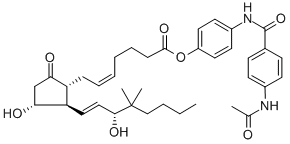 16,16-dimethylProstaglandinE2p-(p-acetamidobenzamido)phenylester