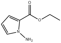 1-氨基-1H-吡咯-2-甲酸乙酯 结构式