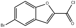 5-溴苯并呋喃-2-羰酰氯 结构式