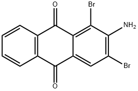 2-amino-1,3-dibromoanthraquinone 结构式