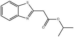 ISOPROPYL 2-(BENZO[D]THIAZOL-2-YL)ACETATE 结构式