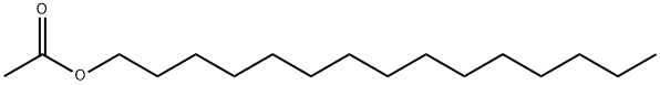 乙酸十五酯 结构式