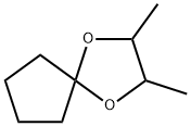 1,4-Dioxaspiro[4.4]nonane,  2,3-dimethyl- 结构式