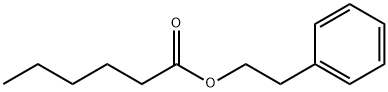 己酸-2-苯乙酯 结构式