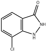 7-氯-1H-吲唑-3-醇 结构式