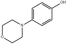 4-吗啉苯酚 结构式