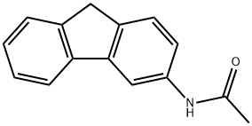 3-acetylaminofluorene 结构式