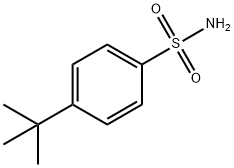 4-叔丁基苯磺酰胺 结构式