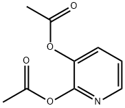 2,3-Pyridinediol,diacetate(ester)(9CI) 结构式
