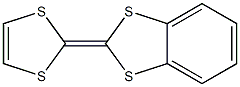 2-(1,3-Dithiol-2-ylidene)-1,3-benzodithiol 结构式