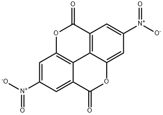 2,7-dinitro-5,10-dioxo-4,9-dioxapyrene 结构式