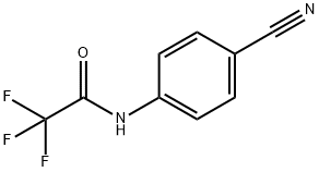 AcetaMide, N-(4-cyanophenyl)-2,2,2-trifluoro- 结构式