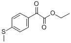 4-甲硫基苯甲酰甲酸乙酯 结构式