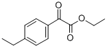2-(4-乙基苯基)-2-氧代乙酸乙酯 结构式