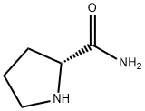 D-脯氨酰胺 结构式