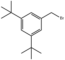 3,5-二叔丁基苄溴 结构式