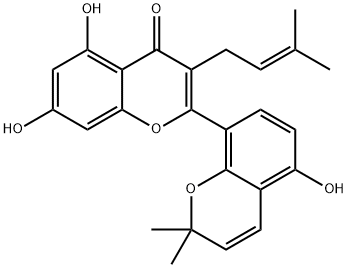 桑皮酮A 结构式