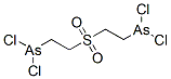 Bis[2-(dichloroarsino)ethyl] sulfone 结构式