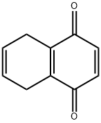 5,8-DIHYDRO-1,4-NAPHTHOQUINONE 结构式