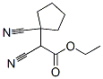 ETHYL CYANO(1-CYANOCYCLOPENTYL)ACETATE 结构式