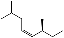 (6S,4Z)-2,6-Dimethyl-4-octene 结构式