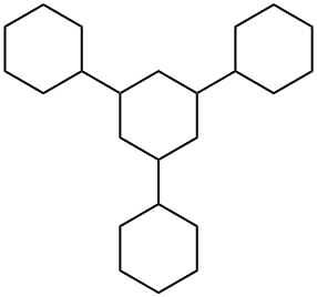 1,3,5-tricyclohexylcyclohexane 结构式