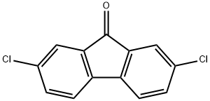 2,7-二氯-9-芴酮 结构式