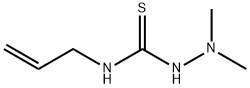 4-Allyl-1,1-dimethylthiosemicarbazide 结构式