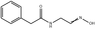 2-(2-phenylacetamido)acetaldehyde oxime 结构式