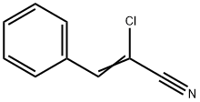 2-Chloro-3-phenylpropenenitrile 结构式