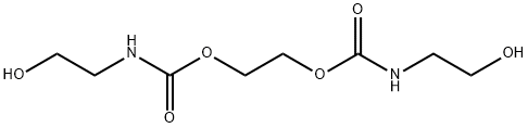 2-(2-hydroxyethylcarbamoyloxy)ethyl N-(2-hydroxyethyl)carbamate 结构式