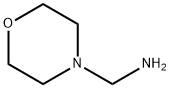 C-MORPHOLIN-4-YL-METHYLAMINE 结构式