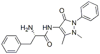 4-phenylalanylaminoantipyrine 结构式