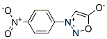 3-(4-Nitrophenyl)-1,2,3-oxadiazole-3-ium-5-olate 结构式