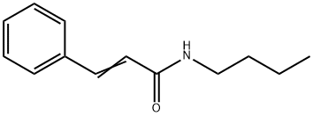 Cinnamamide, N-butyl- 结构式