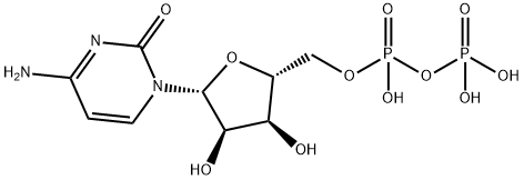 胞苷-5'-二磷酸 结构式
