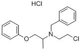盐酸酚苄明 结构式