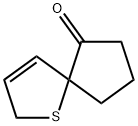 1-Thiaspiro[4.4]non-3-en-6-one(9CI) 结构式