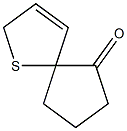 1-Thiaspiro[4.4]non-3-en-6-one,(+)-(9CI) 结构式