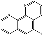 5-碘-1,10-菲咯啉 结构式