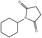 N-(环庚基)丁二酰胺 结构式