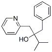 3-methyl-1-phenyl-2-(pyridin-2-ylmethyl)butan-2-ol 结构式