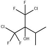 1-chloro-2-(chloro-difluoro-methyl)-1,1-difluoro-3-methyl-butan-2-ol 结构式