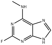 1H-Purin-6-amine,  2-fluoro-N-methyl-  (9CI) 结构式
