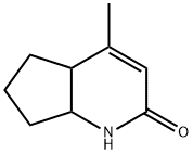 2H-Cyclopenta[b]pyridin-2-one, 1,4a,5,6,7,7a-hexahydro-4-methyl- (9CI) 结构式