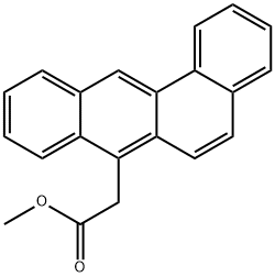 Methyl Benz[a]anthracene-7-acetate 结构式