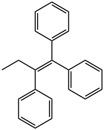 1,1,2-triphenylbut-1-ene 结构式